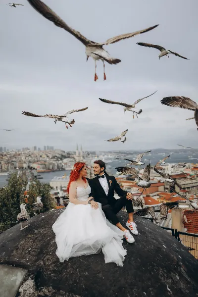 Fotoshooting in Istanbul — Refika & Onur Wedding Photography in Istanbul — Romantic Story Shot #17